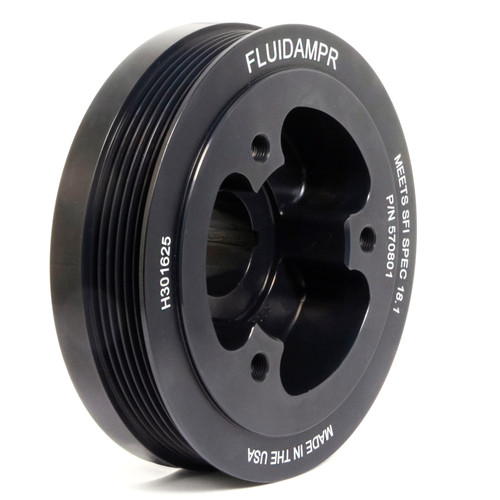 Fluidampr 92-10 Toyota 1UZ-FE/2UZ-FE/3UZ-FE SOHC/DOHC Steel Internally Balanced Damper - 570801 Photo - Primary