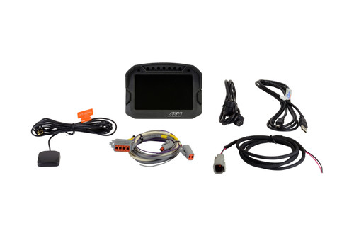 AEM CD-5LG Carbon Logging Digital Dash Display w/ Internal 10Hz GPS & Antenna - 30-5603 Photo - Primary