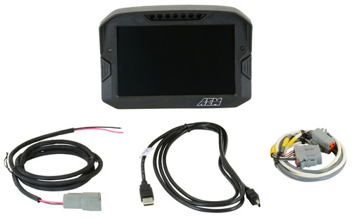 AEM CD-7 Non Logging Race Dash Carbon Fiber Digital Display (CAN Input Only) - 30-5700 Photo - Primary