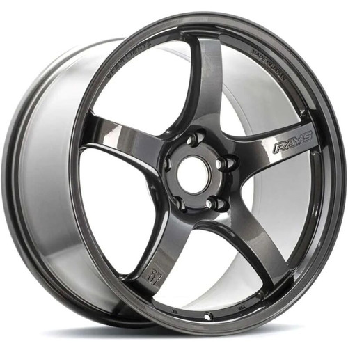 Gram Lights 57CR 17x9 +38 5x100 HS Gunmetallic Wheel (Min Order Of 20) - WGCRQ38DHGP Photo - Primary