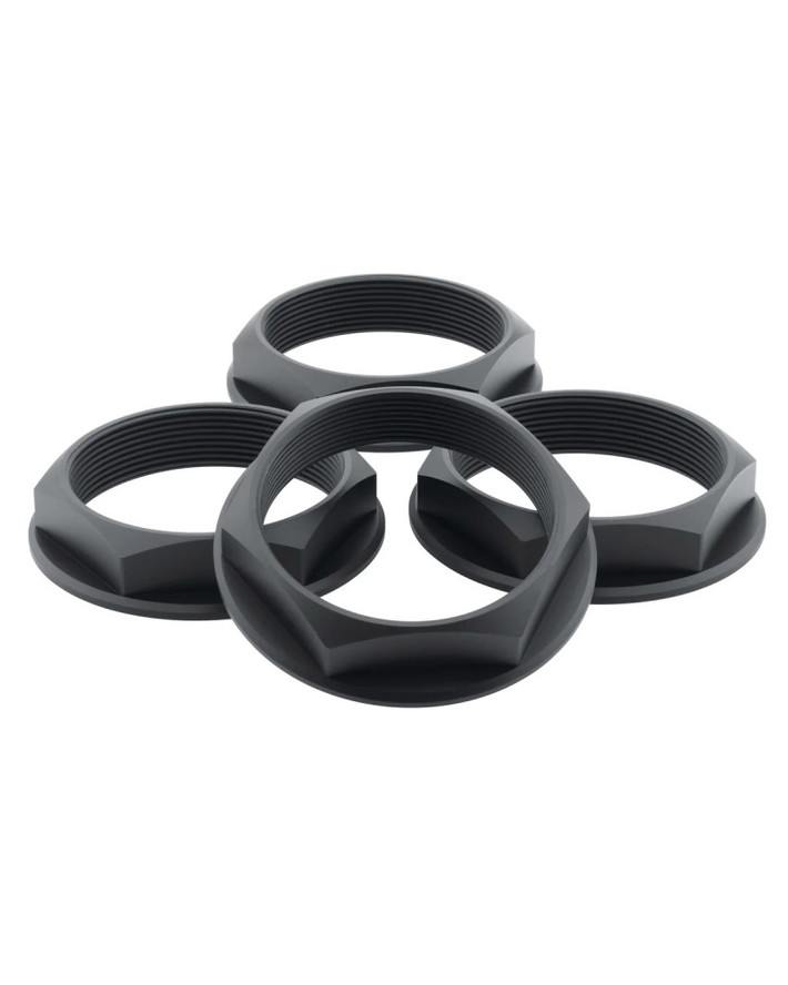 fifteen52 Super Touring Nut V2 - Anodized Black w/ Satin Clear - Set of 4 - 52-ST-NUT-V2- BLACK-SET User 1