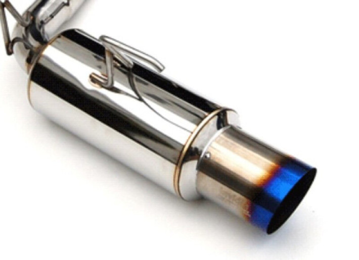 Invidia 15-18 Ford Focus RS Q300 w/Valve Single Wall Titanium Tip Cat-Back Exhaust - HS15FFR3V1GT User 1