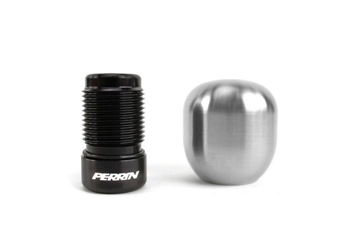 Perrin 2022 BRZ/GR86 Manual Brushed Barrel 1.85in Stainless Steel Shift Knob - PSP-INR-133-2 User 1