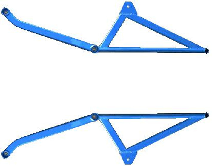 Cusco Power Brace Front Member GH8 GRB GVB WRX/STi (retains factory bumper beam) - 692 492 FM Photo - Primary