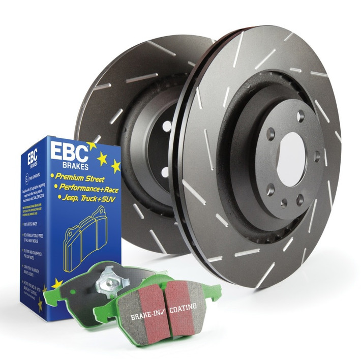 EBC S2 Kits Greenstuff Pads and USR Rotors - S2KR2612 Photo - Primary