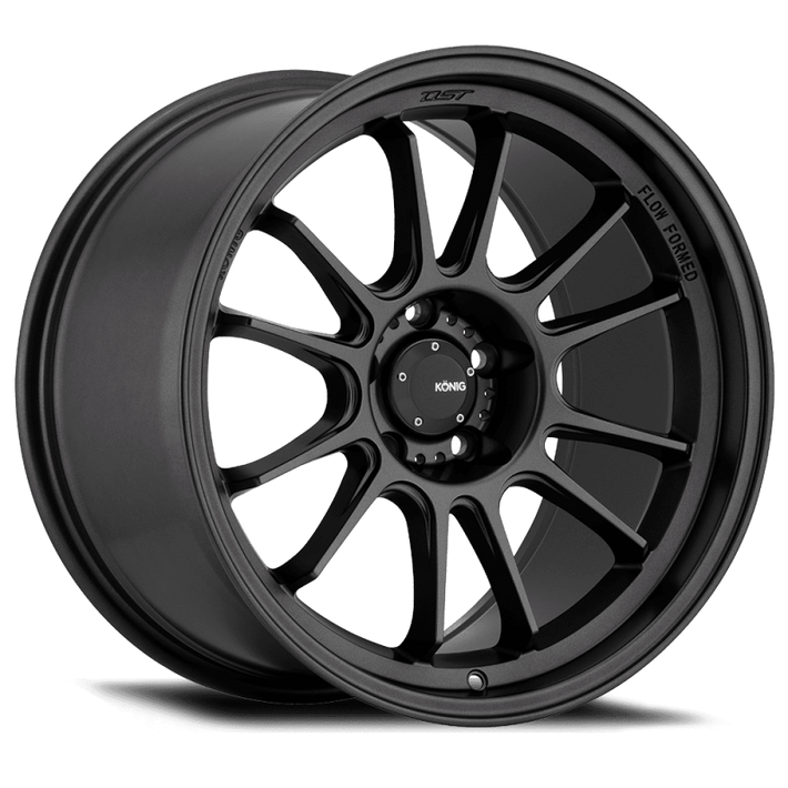 Konig Hypergram 18X11 5X120 ET44 Matte Black Flow Formed - HG18520445 User 1