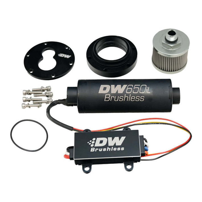 DeatschWerks 3.5L Module Surge Tank In-Tank Pump Adapter w/ DW650iL Brushless/Controller 440lph Pump - 9-650-C105-5009 Photo - Primary