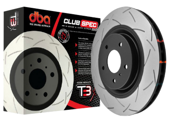 DBA 2020+ Chevrolet Corvette C8 J55 Z51 Front Slotted 4000 Series Rotor - 43928S User 1