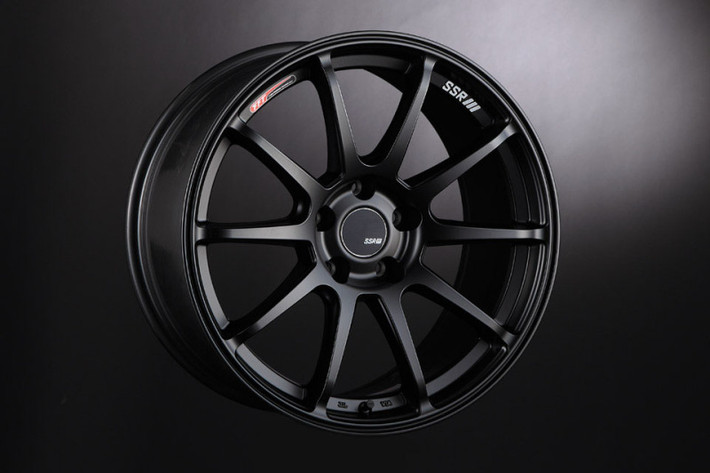 SSR GTV02 17x7.0 5x114.3 42mm Offset Flat Black Wheel - T517700+4205GMB Photo - Primary