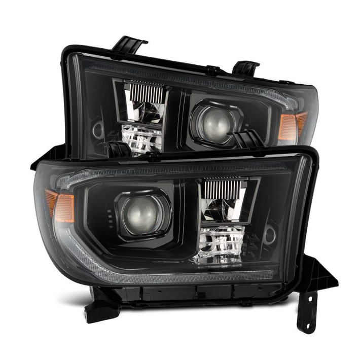 AlphaRex 07-13 Toyota Tundra/08-17 Toyota Sequoia G2 PRO-Series Projector Headlights Alpha-Black - 880828 Photo - Primary