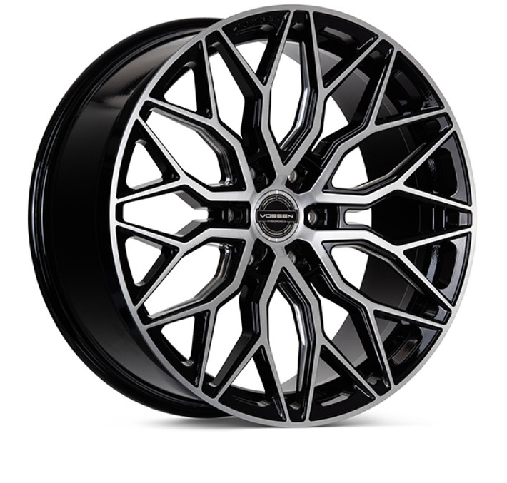 Vossen HF6-3 24x10 / 6x139.7 / ET25 / Deep Face / 106.1 - Brushed Gloss Black - HF63-4G41 Photo - Primary