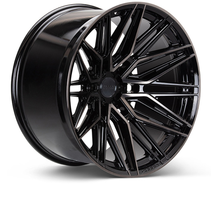 Vossen HF6-5 22x10 / 6x139.7 / ET-18 / Super Deep Face / 106.1 - TGB - TINTED - Gloss Black - HF65-2G27 Photo - Primary