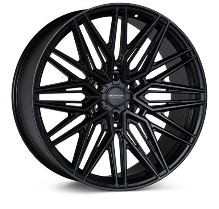 Vossen HF6-5 22x12 / 6x139.7 / ET-44 / Ultra Deep Face / 106.1 - Satin Black - HF65-2G35 Photo - Primary