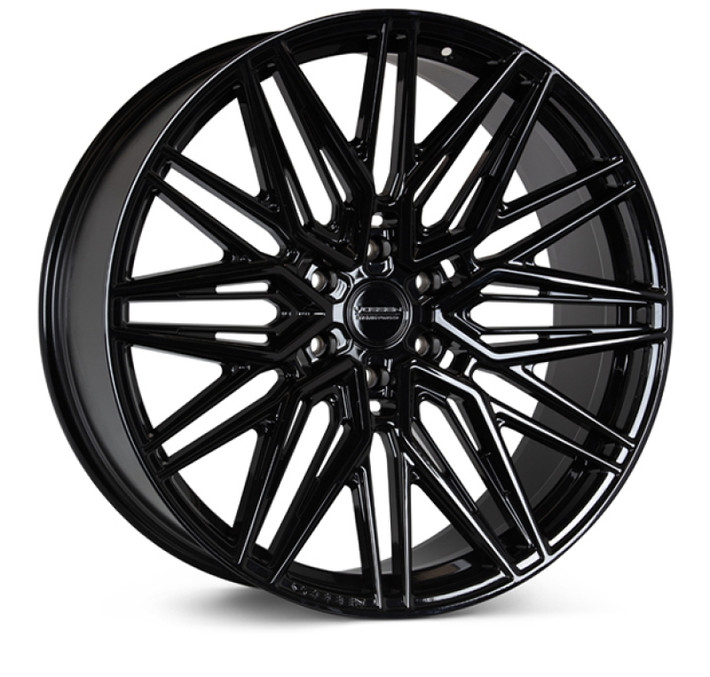 Vossen HF6-5 22x12 / 6x139.7 / ET-44 / Ultra Deep Face / 106.1 - Gloss Black - HF65-2G36 Photo - Primary