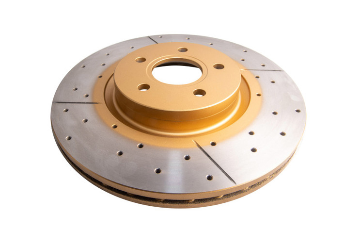 DBA 13-18 Ford Focus ST (w/320mm Front Rotor) Front Drilled & Slotted Street Series Rotor - 2120X Photo - Primary