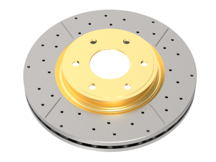 DBA 02-06 Audi A4 1.8L Convertible Rear Drilled & Slotted Street Series Rotor - 2801X User 1