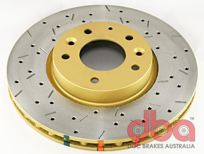 DBA 06-13 Mazda 6 (Excl Mazdaspeed6) Front 4000 Series Drilled & Slotted Rotor - 42963XS Photo - Primary