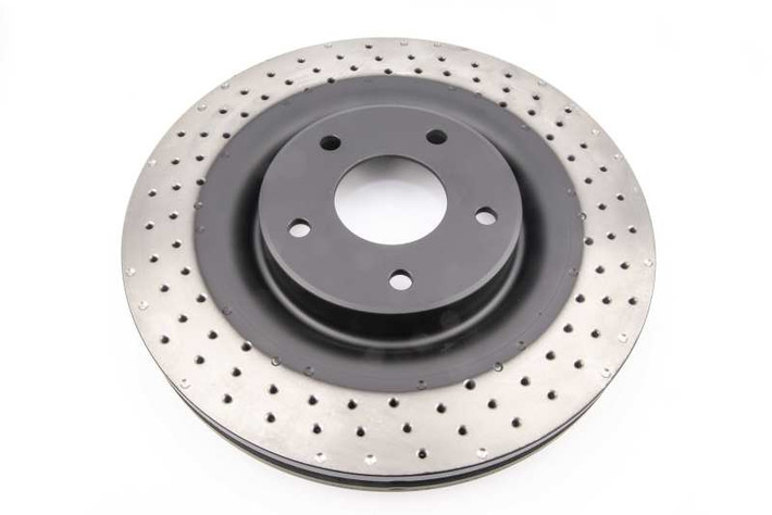 DBA 05-13 Chevrolet Corvette Front 4000 Series Cross Drilled Rotor - 42990XD Photo - Primary