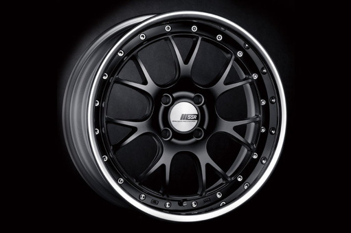 SSR Professor MS3R 17x10.5 4x100 ET+30 SL Flat Black *SPECIAL ORDER-NO RETURN/CANCELLATION* - M817105+30L4CMB Photo - Primary
