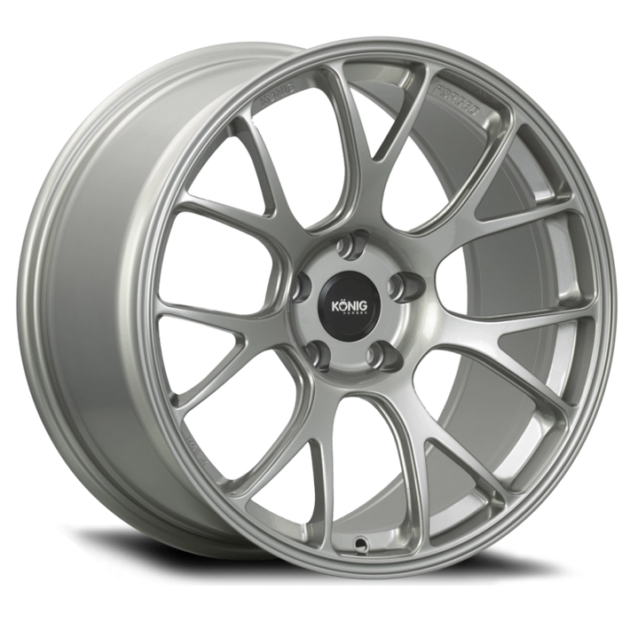 Konig Forged F1M 18X8.5 5X112 ET42 Ash Silver Knurled Bead - F1M8851242S User 1