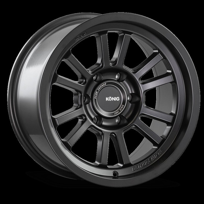 Konig HT1 17X9 5X127 ET-12 Matte Black - H1975127N125 User 1