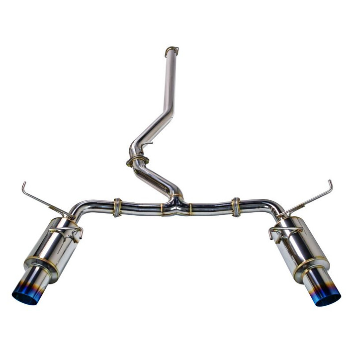 REMARK 2022+ Subaru WRX (VB) Catback Exhaust - Dual R1 Spec Burnt Stainless (Non-Resonated) - RK-C2076S-03T User 1