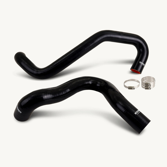 Mishimoto 01-03 Ford F-250 7.3L Coolant Hose Kit Upper Reroute BK - MMHOSE-F2D-01RRBK Photo - Primary