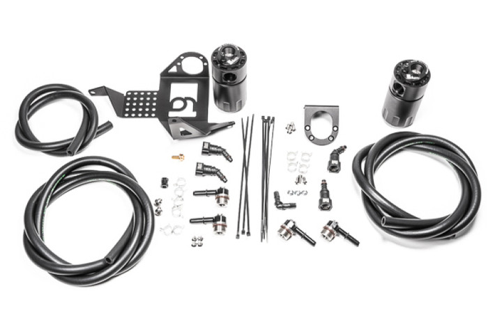 Radium Engineering 98-05 Mazda MX-5 Dual Catch Can Kit - 20-1338-FL Photo - Primary
