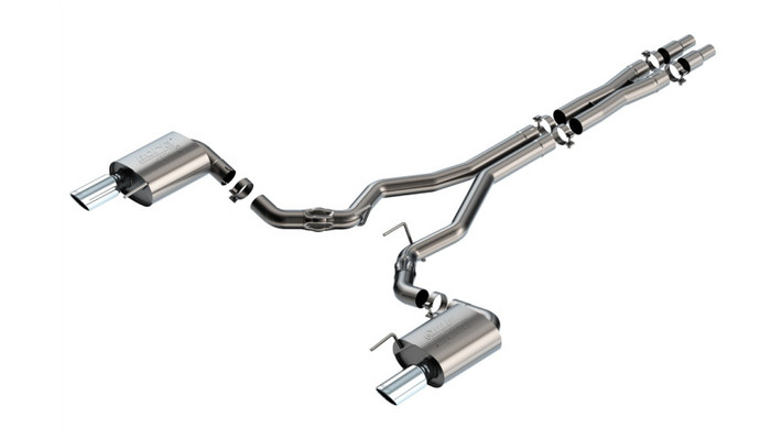 Borla 2024 Ford Mustang GT 5.0L V8 w/o Active Exhaust ATAK Cat-Back Exhaust System - 140961 Photo - Primary