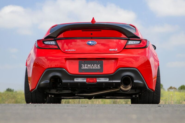 REMARK Subaru 2022 BRZ Catback Exhaust - R1 Spec Single - Exit Full Titanium - RK-C1063T-04TF User 1