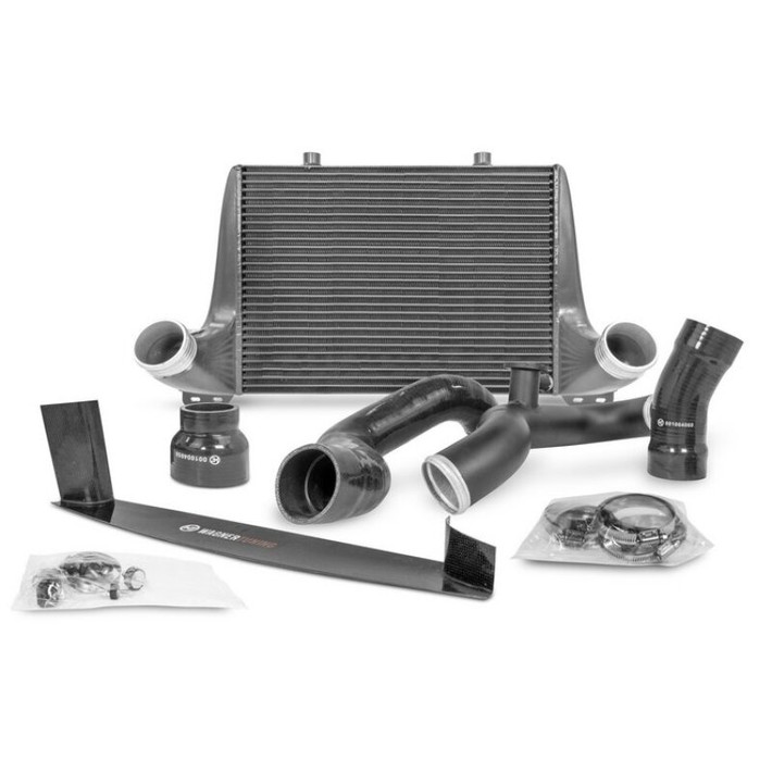 Wagner Tuning 15-23 Ford Mustang 2.3L Ecoboost EVO2 Competition Intercooler Kit w/Pipe - 200001074.PIPE Photo - Primary