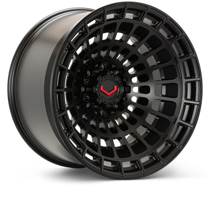 Vossen LCX-04 24x14 - 6x139.7 - ET44 - Mega Deep - 78.1 - Satin Black Wheel - LCX-04-4G53 Photo - Primary