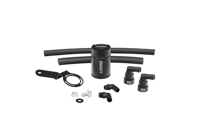 Corsa Performance 2015-2017 Ford Mustang 3 oz. Aluminum Oil Catch Can W/ Mounting Bracket - CC0014 Photo - Primary