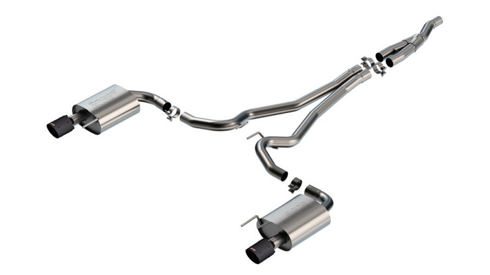 MUSTANG ECOBOOST 2024 2.3L 4 CYL AT RWD 2DR 2.50 S-TYPE CFBA Catback Exhaust - 140979CFBA Photo - Primary