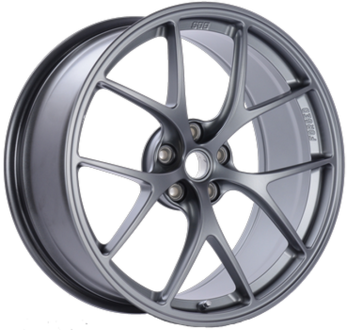 BBS FI 20x9.5 5x120 ET26 CB72.5 Titanium Wheel -82mm PFS/Clip Req - FI029TI Photo - Primary