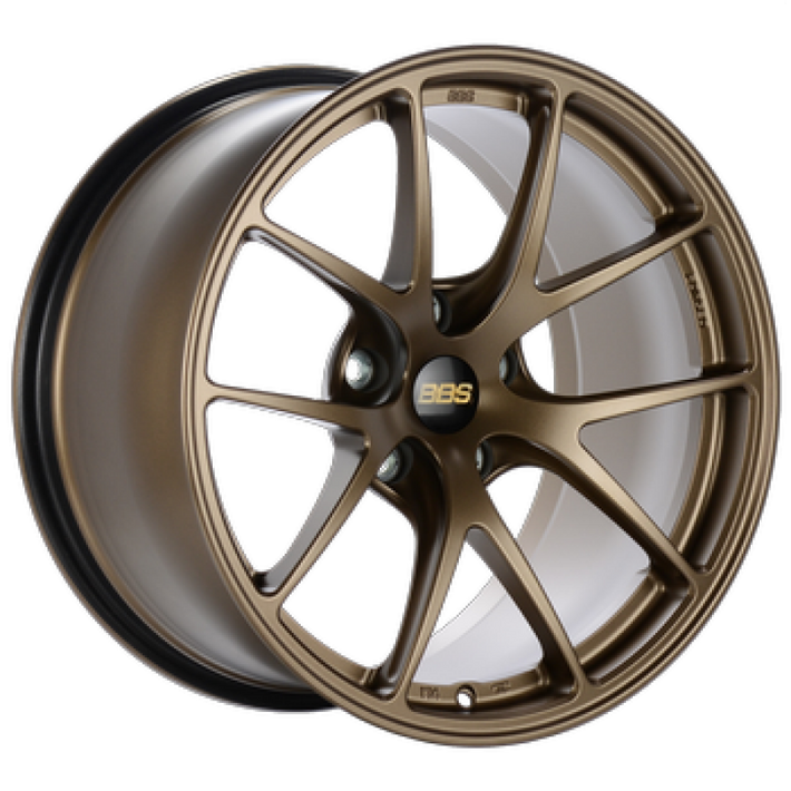 BBS RI-A 18x10.5 5x120 ET25 PFS Satin Bronze Wheel -82mm PFS/Clip Req - RIA010MBZ Photo - Primary