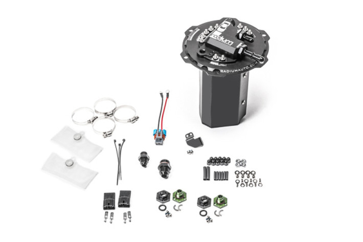 Radium Engineering Fuel Hanger Evo X (No Pumps Included) Walbro F90000274/285 - 20-1642 Photo - Primary