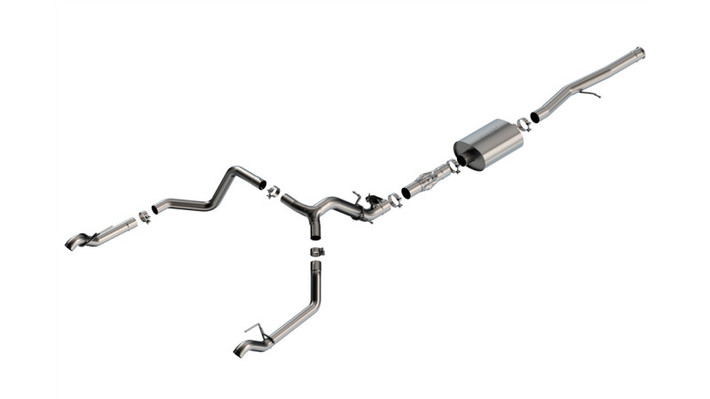 Borla 2024 Chevy Silverado 1500 6.2L V8 ATAK Catback Exhaust (Use Fact Fascia Tips) - 140996 Photo - Primary