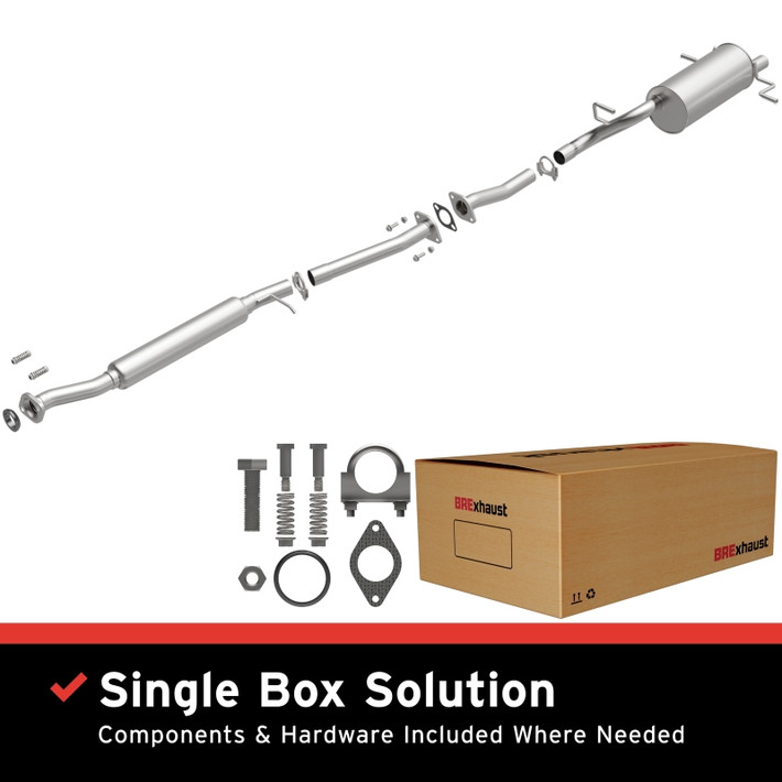 MagnaFlow BRE Exhaust Kit 06-07 9-2X Impreza Outback 2.5L - 106-0093 Photo - Primary