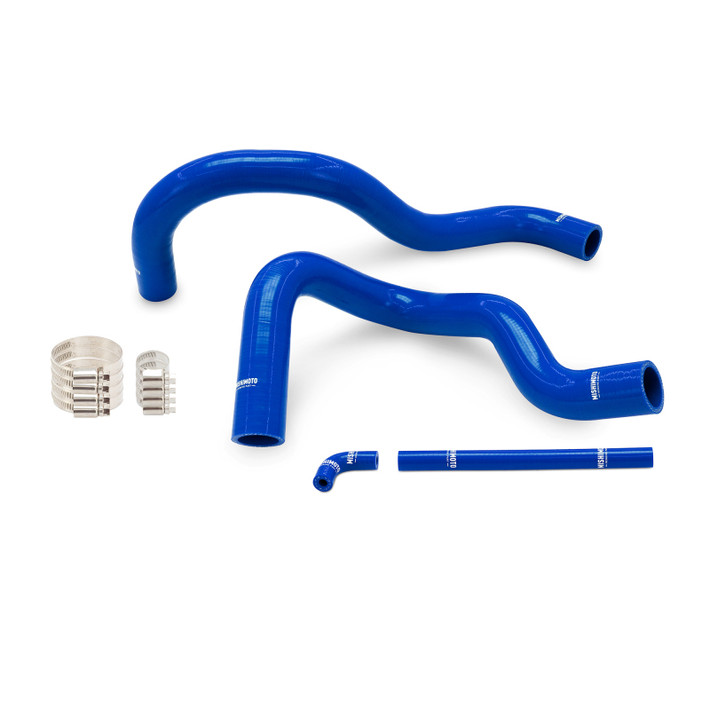 Mishimoto 95-04 Toyota Tacoma 2.4L - 2.7L (4WD Auto Only) Silicone Coolant Hose Kit - Blue - MMHOSE-TAC2427-95BL Photo - Primary