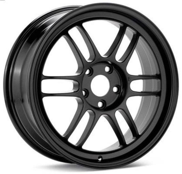 Enkei RPF1 18x8.5 5x114.3 40mm Offset 73mm Bore Black Wheel G35/350z - 3798856540BK Photo - Primary