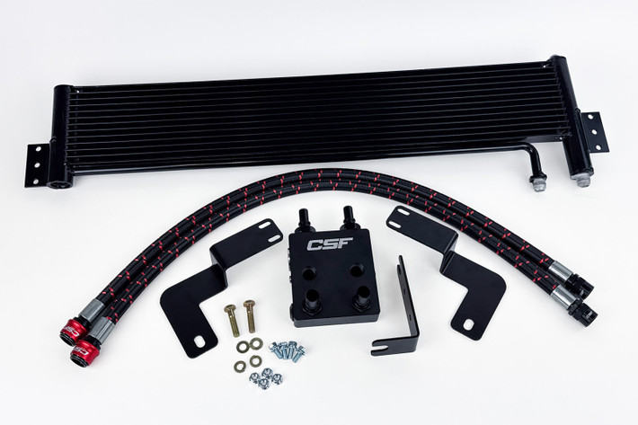 CSF 2021+ Ford Bronco 2.7L EcoBoost External Transmission Oil Cooler Kit - 8350 Photo - Primary