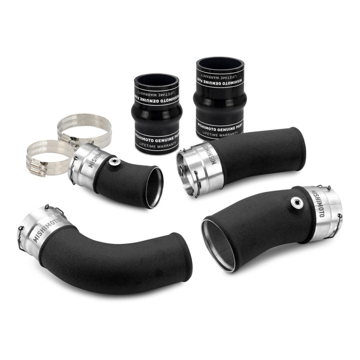 Mishimoto 2024+ Toyota Tacoma Intercooler Pipe Kit - Black - MMICP-TAC-24BK Photo - Primary