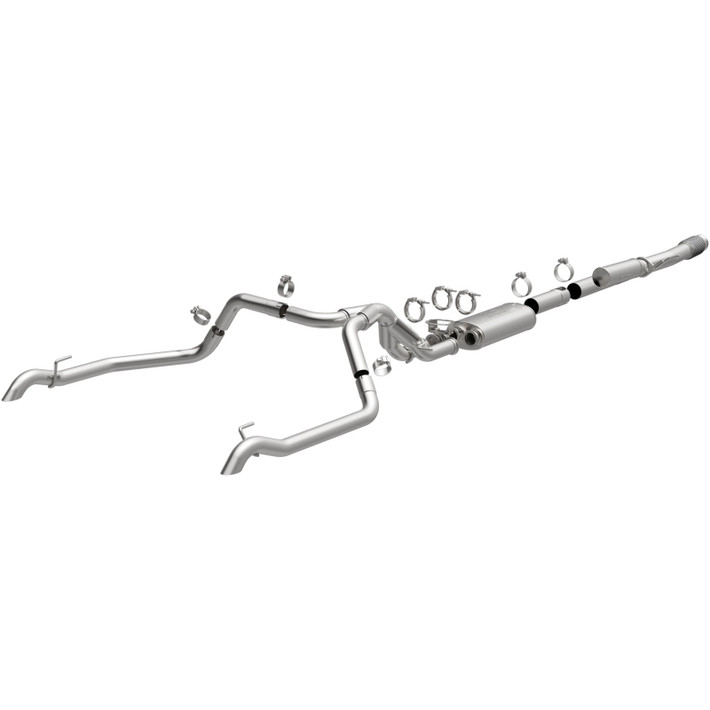 MagnaFlow 24-25 Chevrolet/GMC Silverado/Sierra 1500 ZR2/AT4X Overland Series Cat-Back Exhaust System - 19703 Photo - Primary