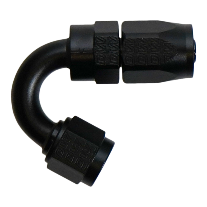 DeatschWerks 6AN Female Flare Swivel 150-degree Hose End CPE - 6-02-0830-B Photo - Primary