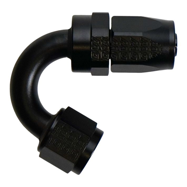 DeatschWerks 8AN Female Flare Swivel 150-degree Hose End CPE - 6-02-0831-B Photo - Primary