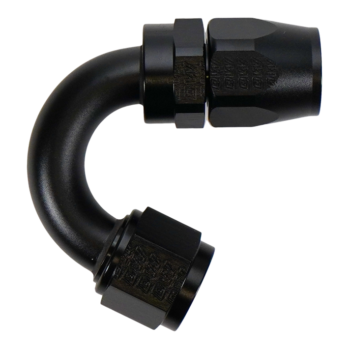 DeatschWerks 10AN Female Flare Swivel 150-degree Hose End CPE - 6-02-0832-B Photo - Primary