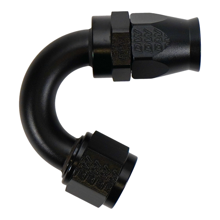 DeatschWerks 10AN Female Flare Swivel (Incl Ferule/Olive) 150-degree Hose End PTFE - 6-02-0881-B Photo - Primary