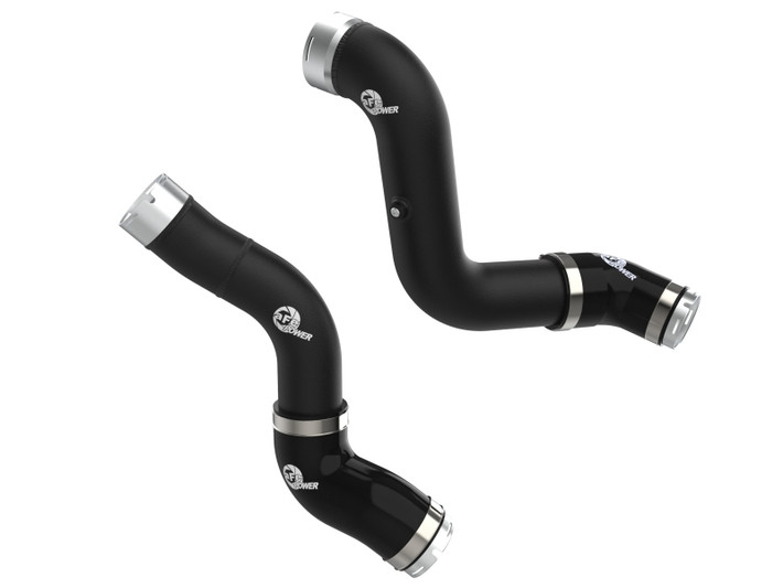 aFe 23-25 GM Colorado/Canyon L4-2.7L BladeRunner Aluminum Hot and Cold Charge Pipe Kit - Black - 46-20744-B Photo - Primary