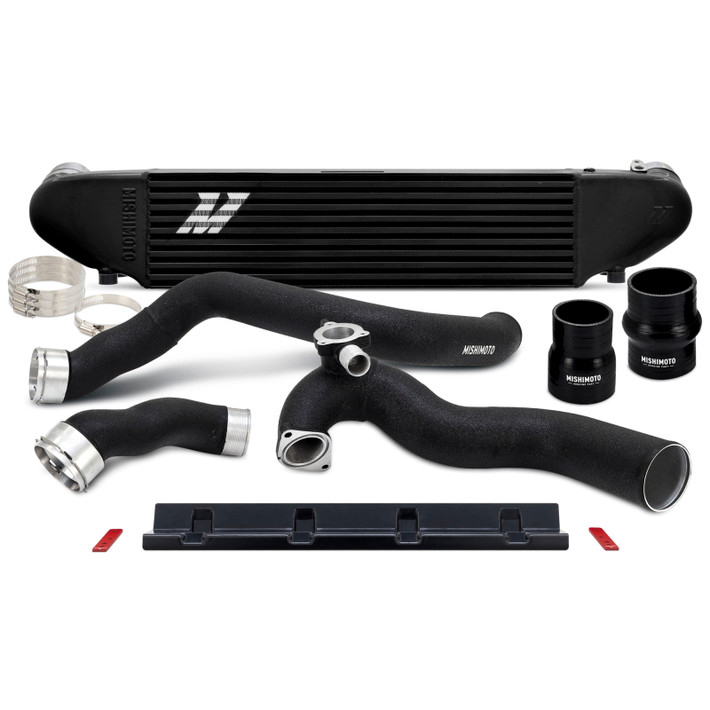 Mishimoto 2024+ Ford Mustang 2.3L EcoBoost Performance Intercooler Kit -  Black/Black - MMINT-MUS4-24KBKBK Photo - Primary